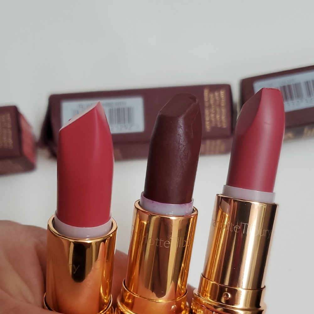 New Authentic Charlotte Tilbury Matte Revolution LongLasting Lipstick In 3 Shade